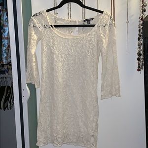 Lace mini dress